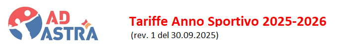 Tariffe Anno Sportivo 2025-2026